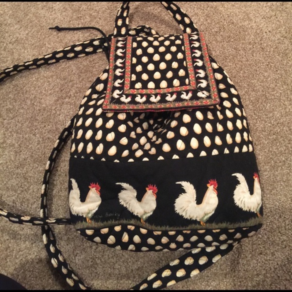Vera Bradley Chanticleer MiMi Rooster Backpack